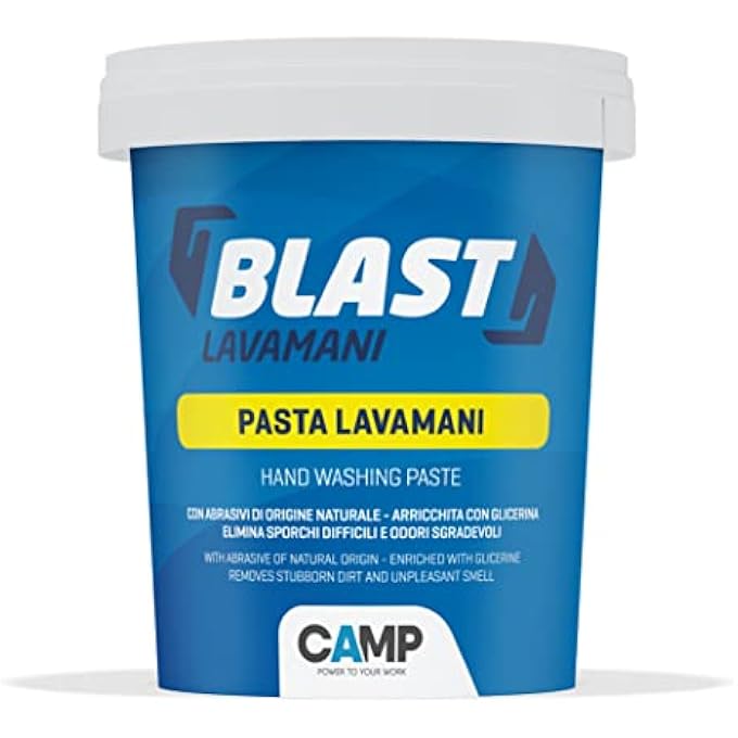 BLAST HAND WASH PASTE WITH NATURAL ABRASIVES, WITH LEMON SCENT, 1000 ML